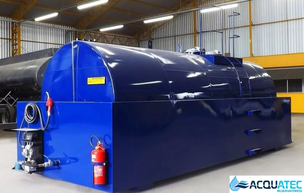 Tanque Para Óleo Diesel Horizontal Com Caixa de Contenção Bacia e Kit Bomba e Filtro em Campinas SP São Paulo SP Rio de Janeiro RJ Curitiba PR Goiânia GO Palmas TO Cuiabá MT Campo Grande MS 2000 3000 4000 5000 6000 70000 80000 100000 12000 15000 Litros